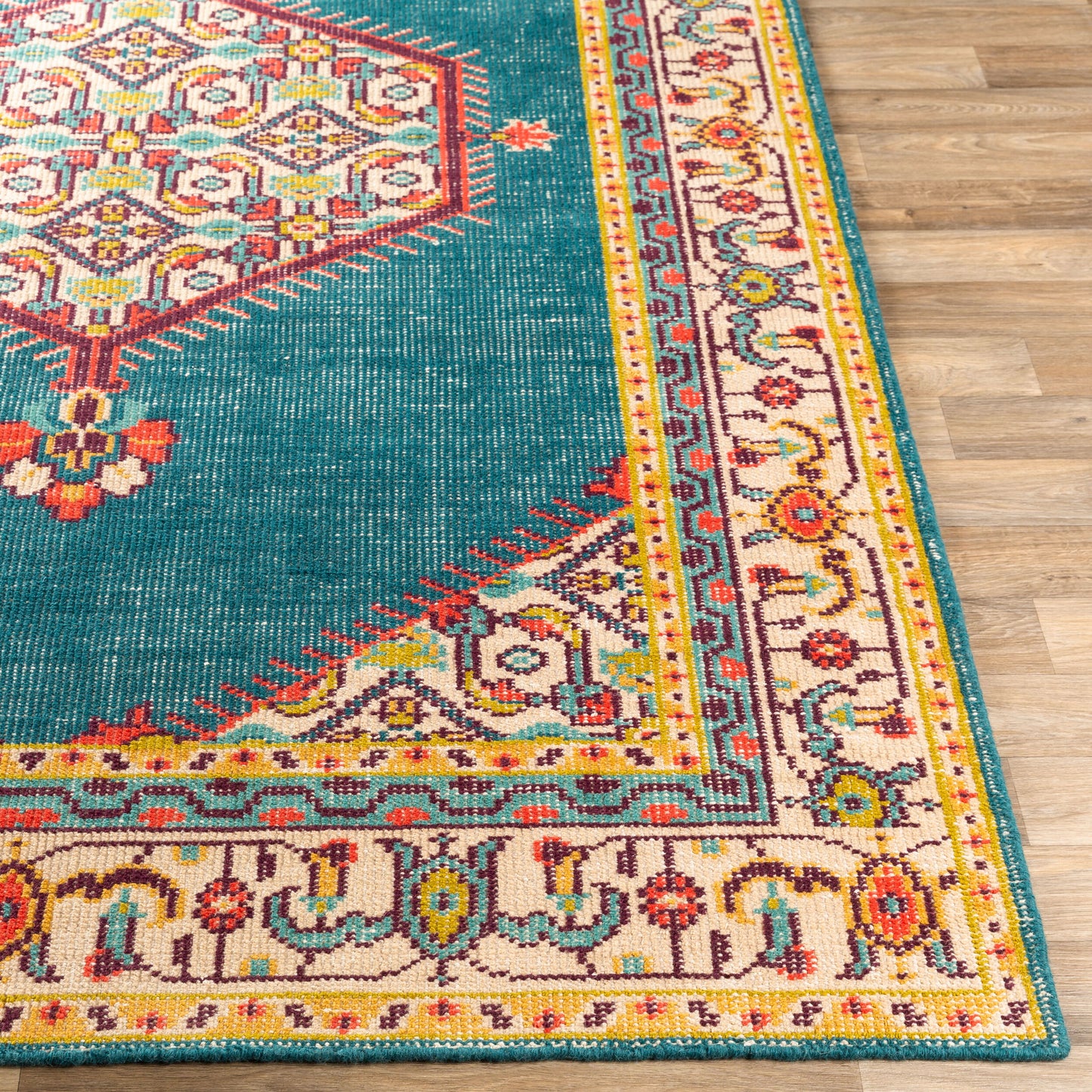 Zahra ZHA-4052 2' x 3' Handmade Wool Accent Rug