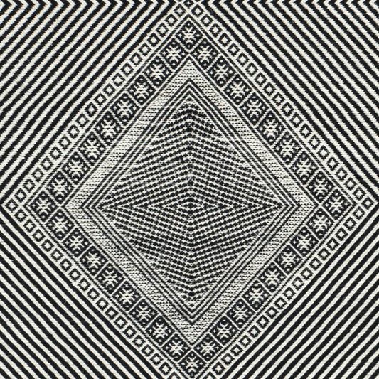 Alfombra decorativa de lana hecha a mano Zanafi ZNF-2302 de 2' x 3'