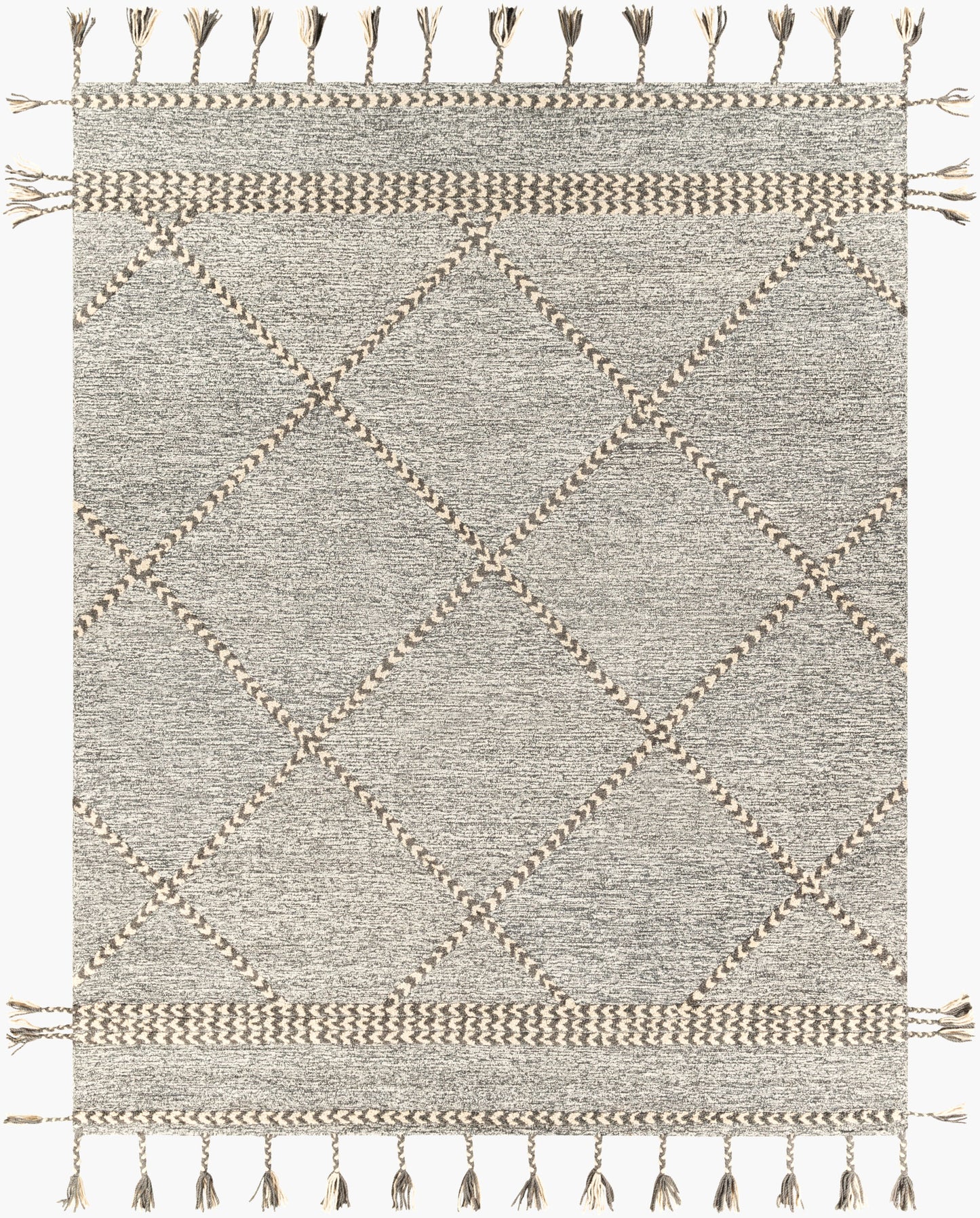 Zanafi Tassels ZTS-2306 2' x 3' Handmade Wool Accent Rug
