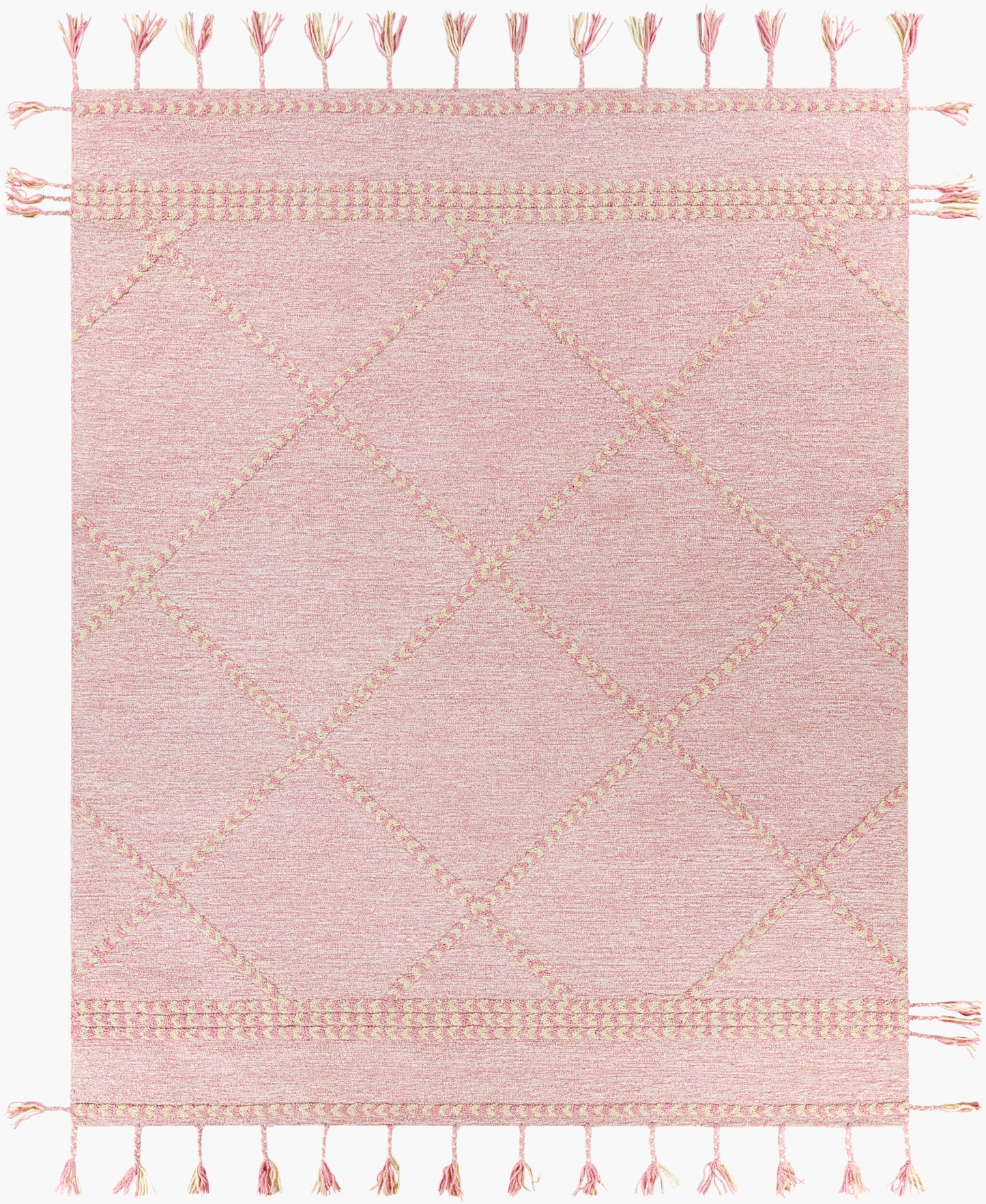 Zanafi Tassels ZTS-2310 9' x 12' Handmade Wool Area Rug