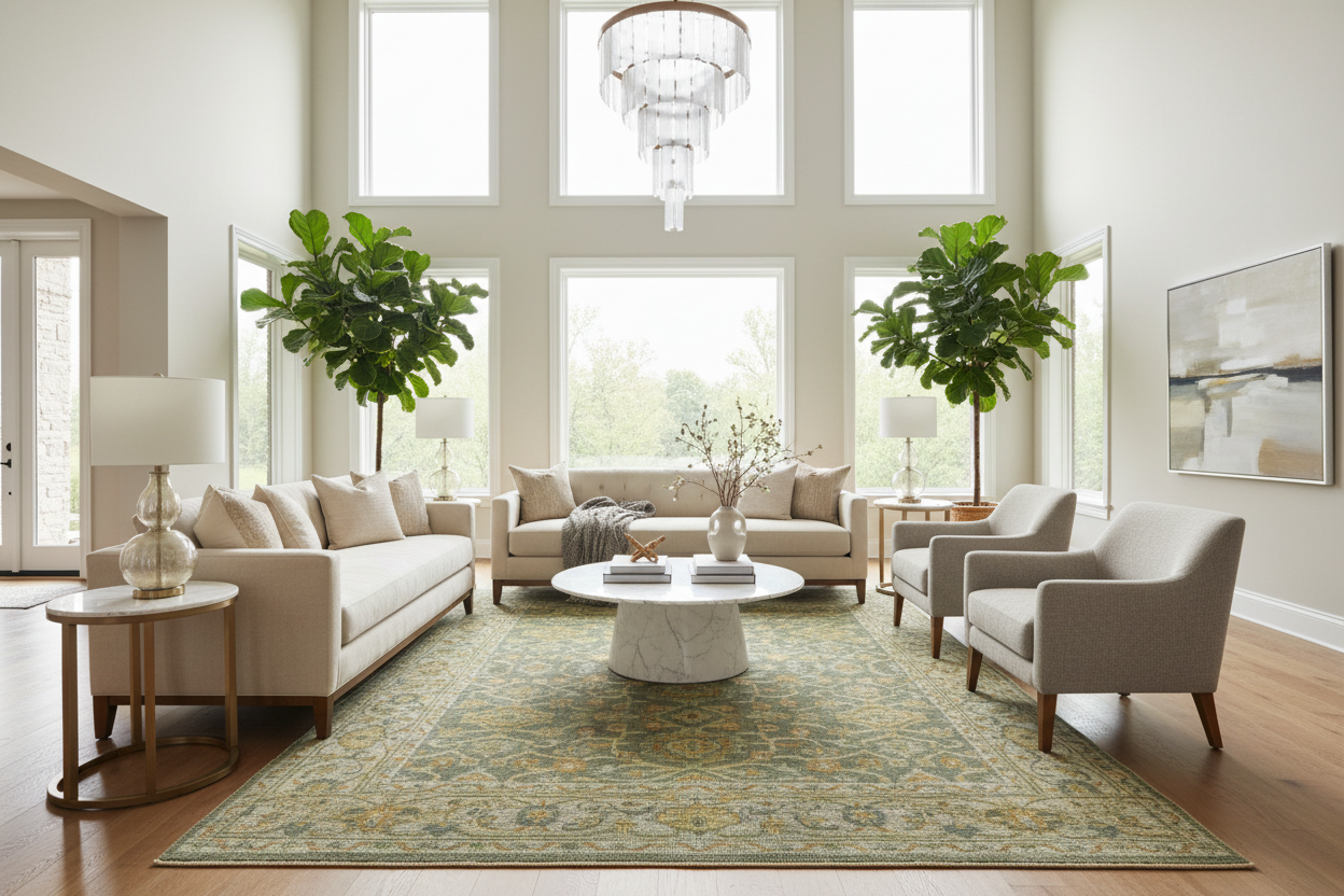 Green Rugs