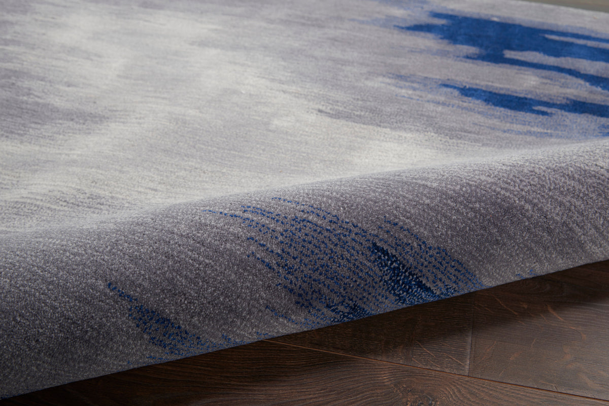 Symmetry SMM10 Grey Blue Tufted Rug