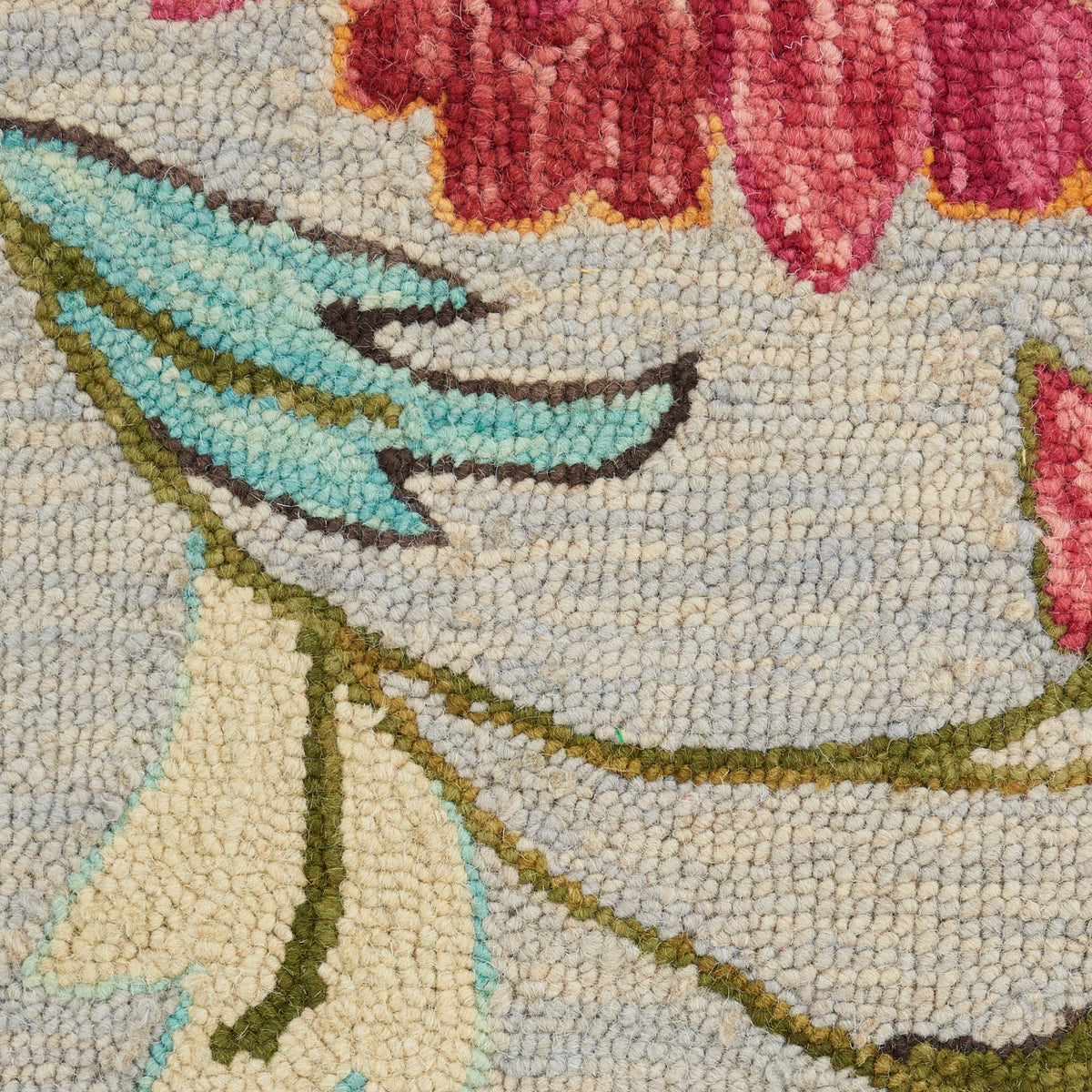 Bahari BAH04 Grey Multicolor Tufted Rug