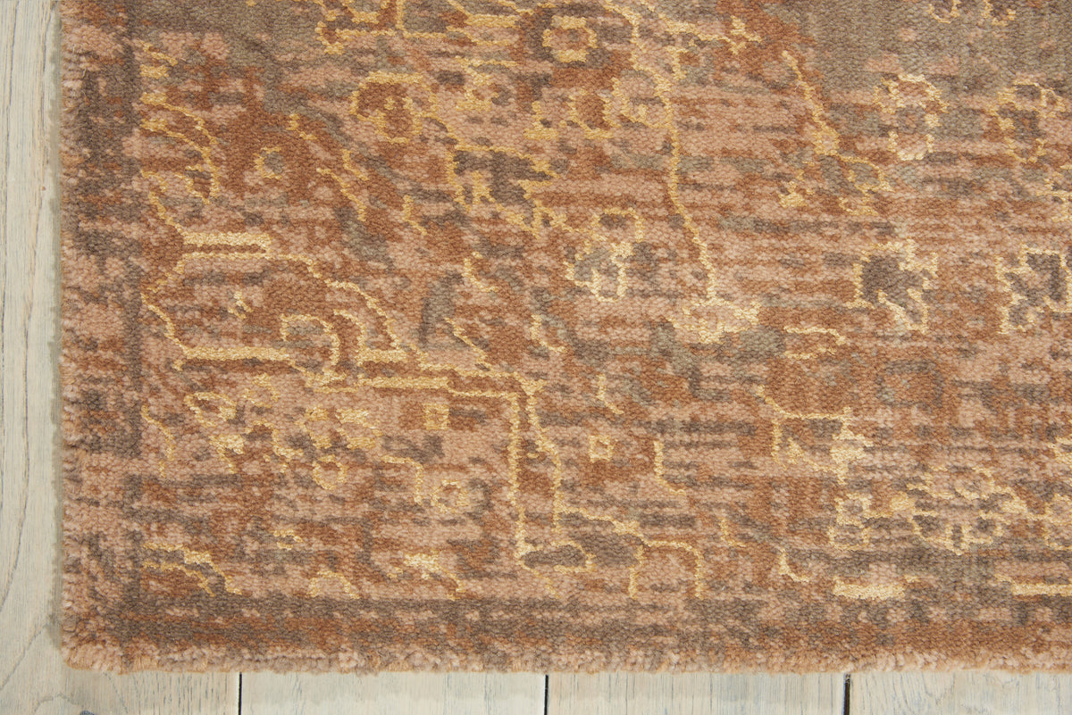 Silken Allure SLK14 Chocolate Loomed Rug