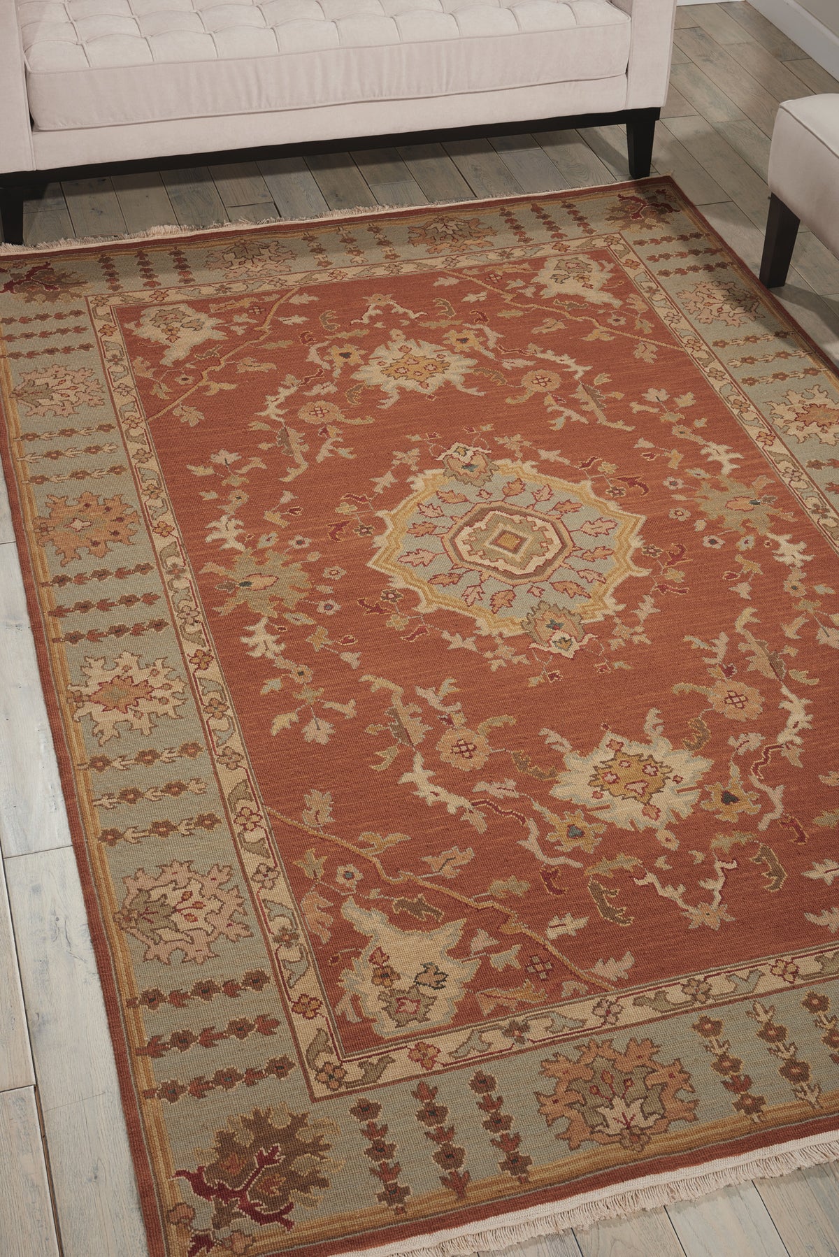 Nourmak S194 Rust Woven Rug