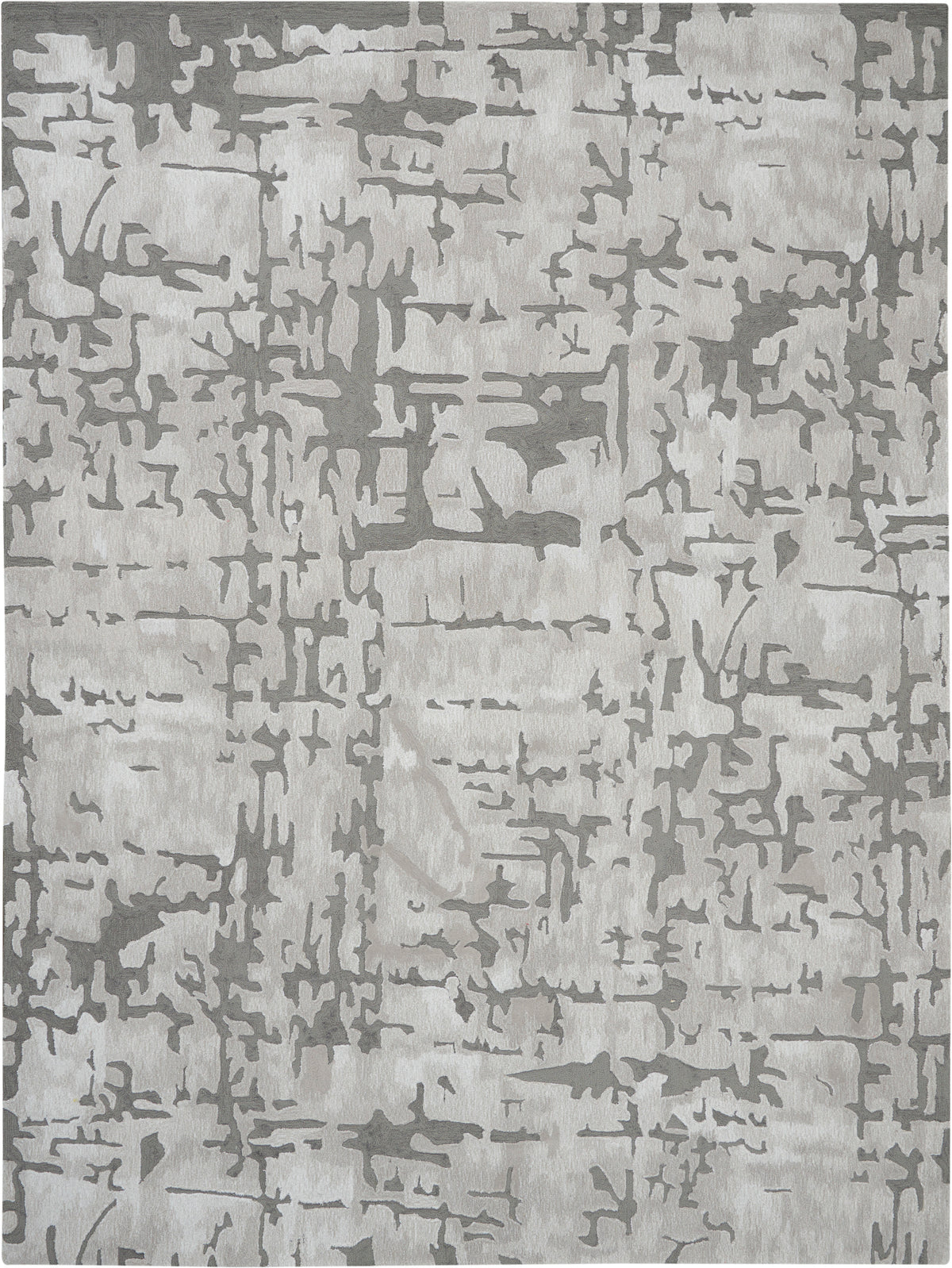 Symmetry SMM03 Ivory/Taupe Tufted Rug