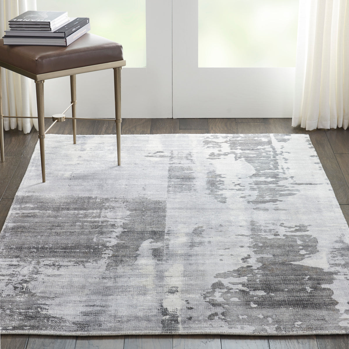 Safari Dreams KI373 Grey Loomed Rug