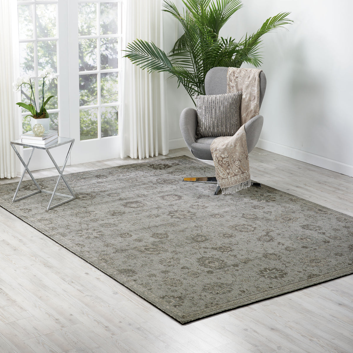 Luminance LUM06 Graphite Loomed Rug