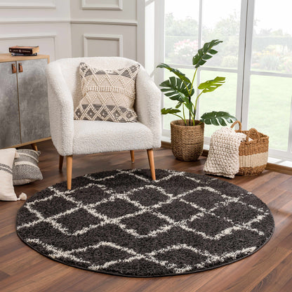 Berber Shag BBE-2307 Machine Woven Rug