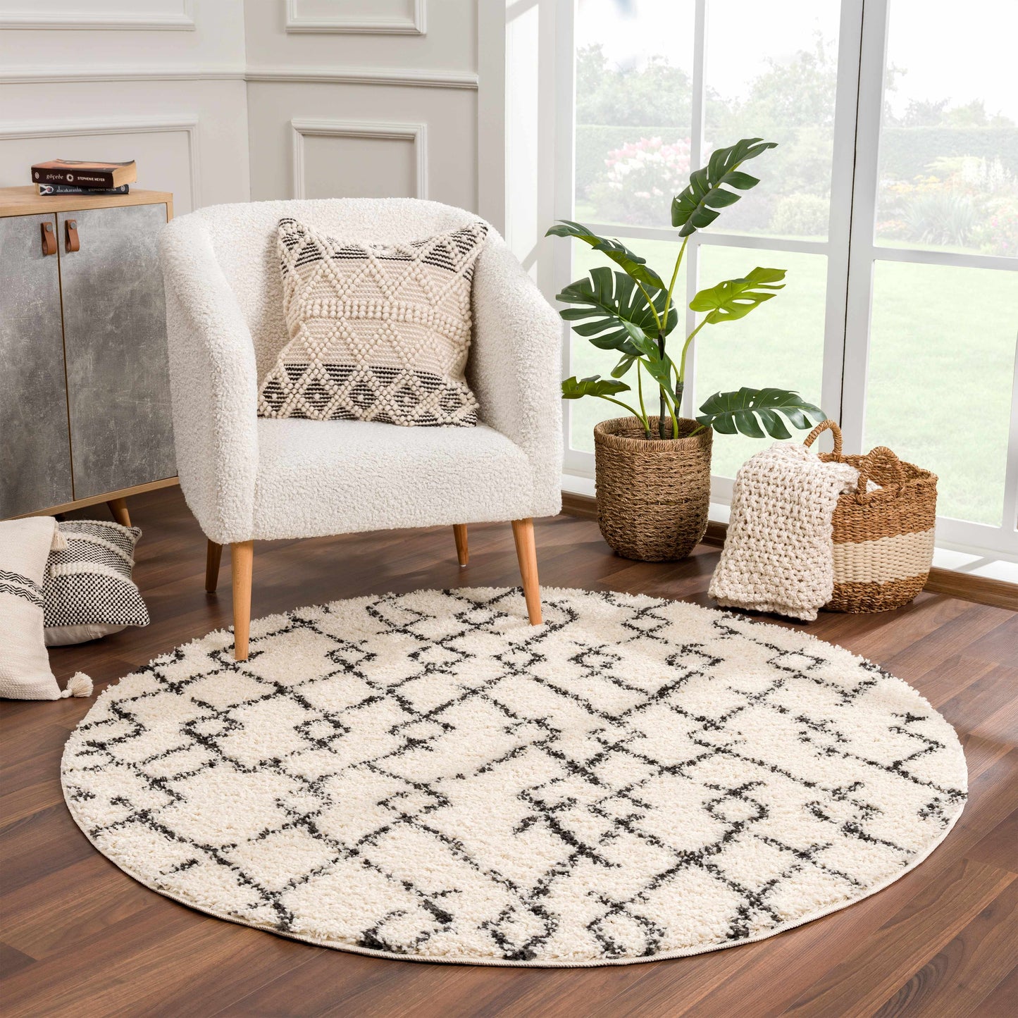Berber Shag BBE-2301 Machine Woven Rug