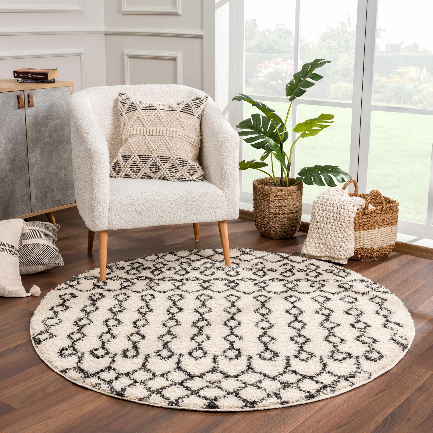 Berber Shag BBE-2309 Machine Woven Rug