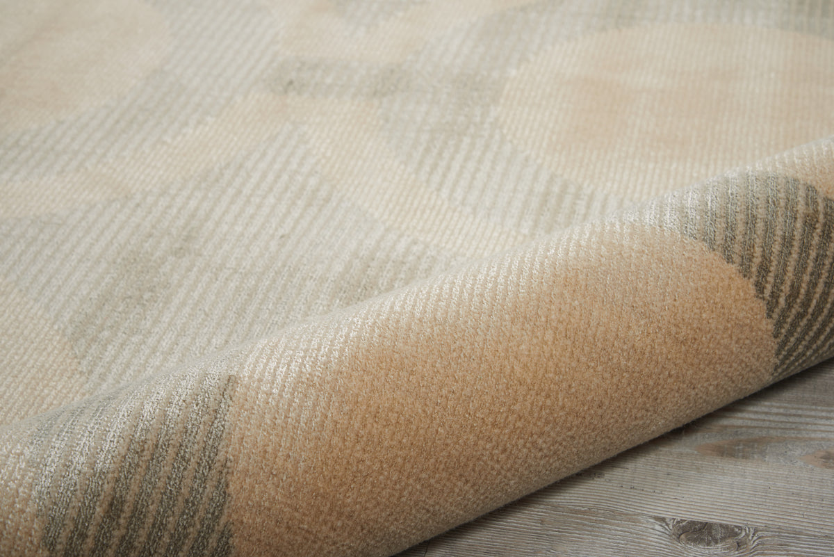 Luminance LUM01 Cream Grey Loomed Rug