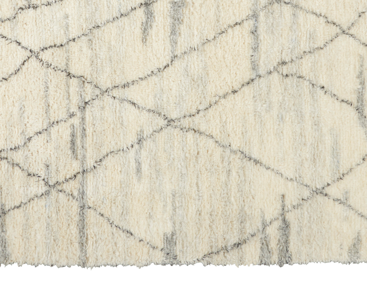 Calvin Klein San Antonio CK773 Ivory Multicolor Knotted Rug