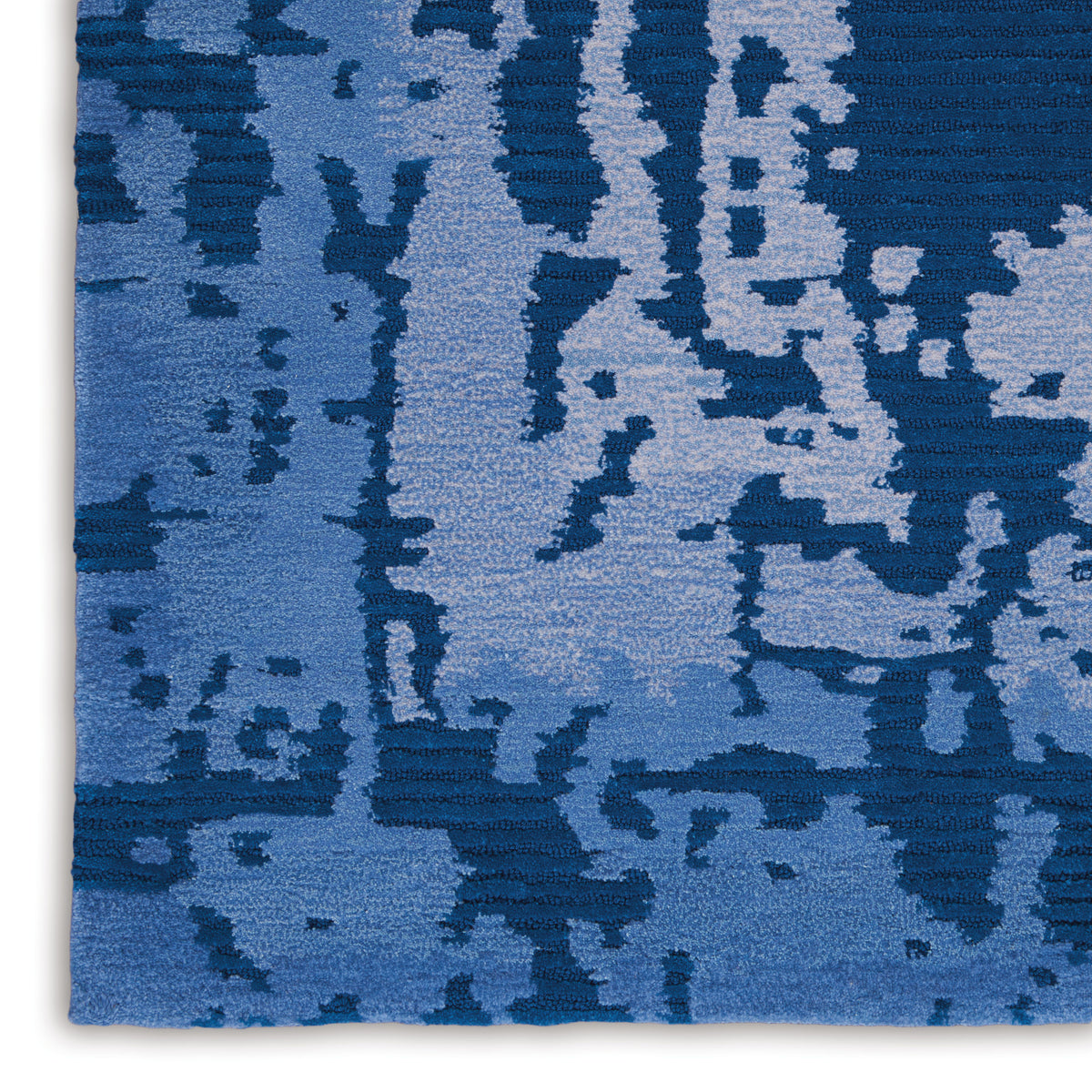 Symmetry SMM02 Navy Blue Tufted Rug