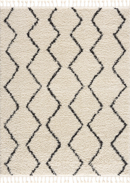 Berber Shag BBE-2303 Machine Woven Rug