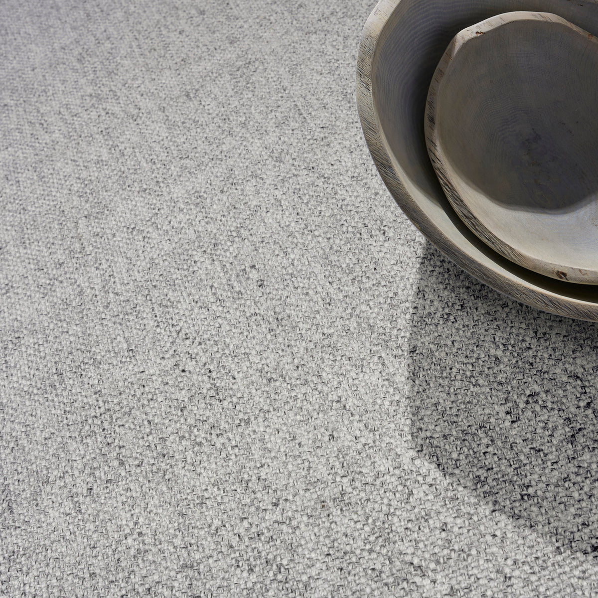 Calvin Klein Home Tobiano TOB01 Silver Woven Rug
