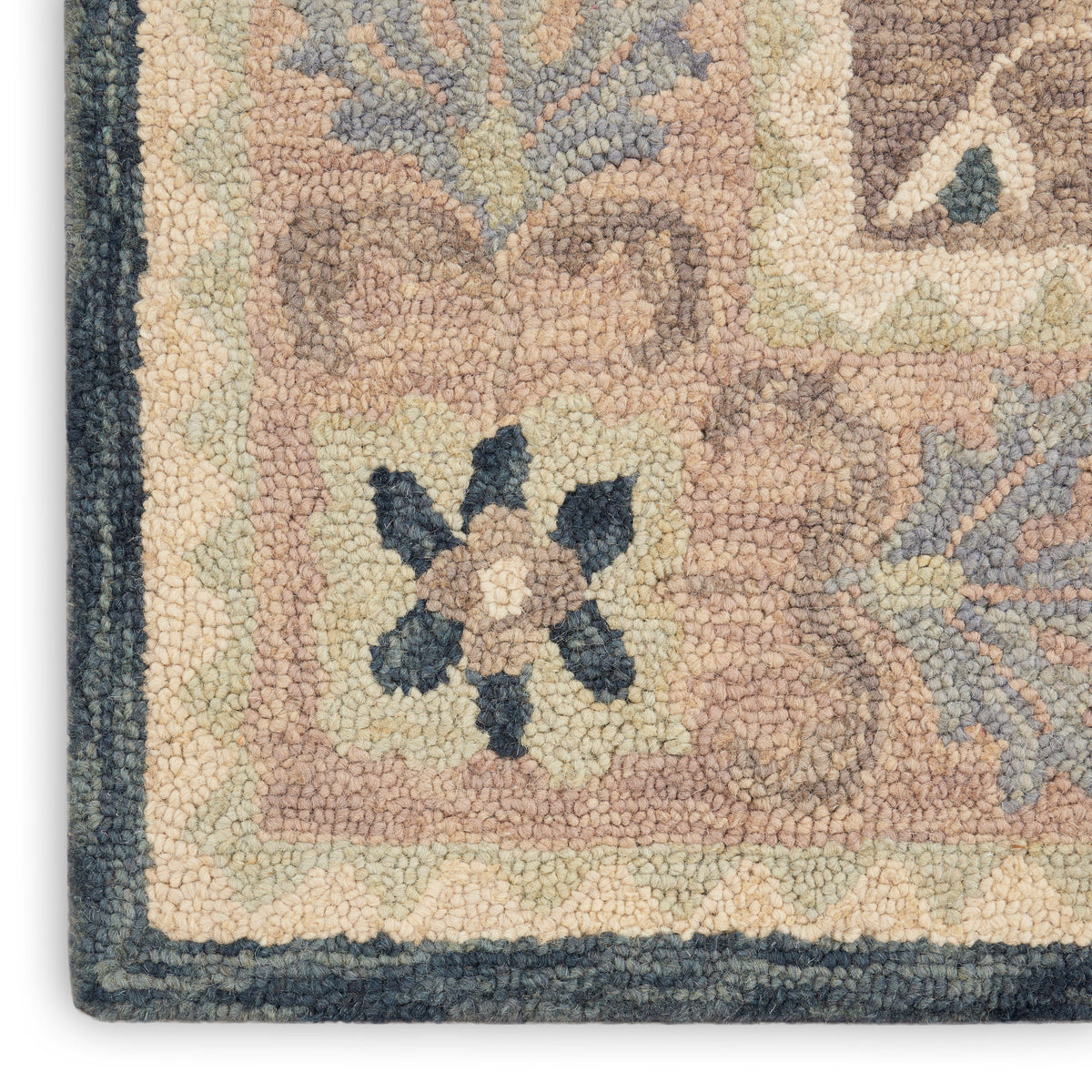 Bahari BAH03 Grey Tufted Rug