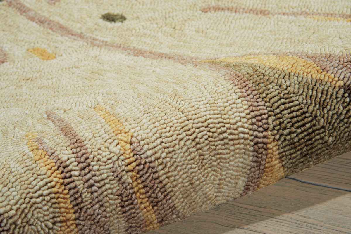 South Beach SOU19 Kiwi Hooked Rug