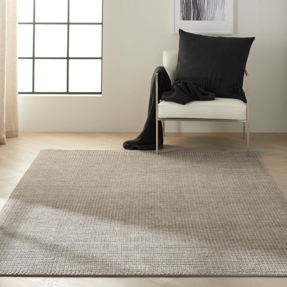 Calvin Klein Pretoria CK890 Stone Woven Rug