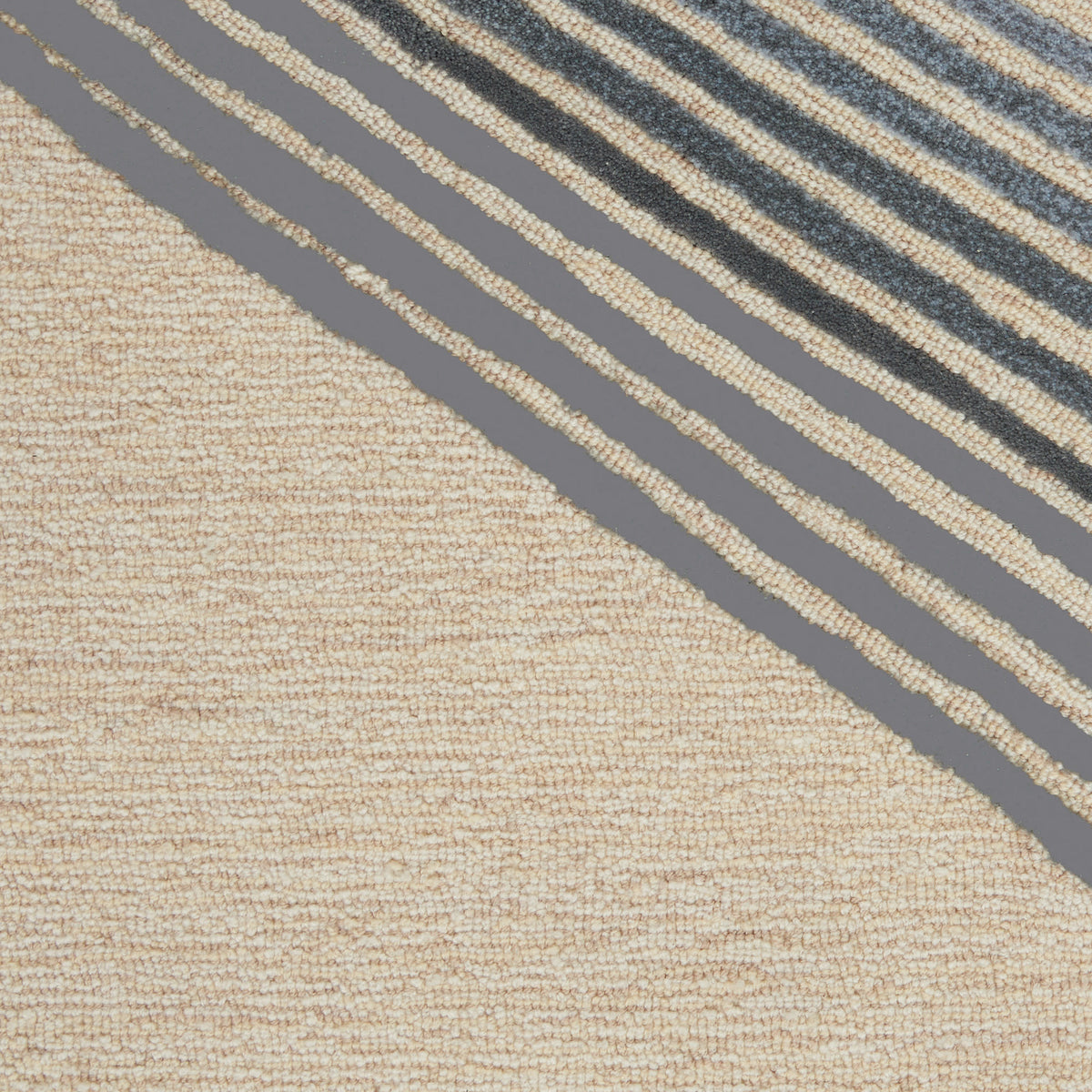 Symmetry SMM06 Ivory/Grey Tufted Rug