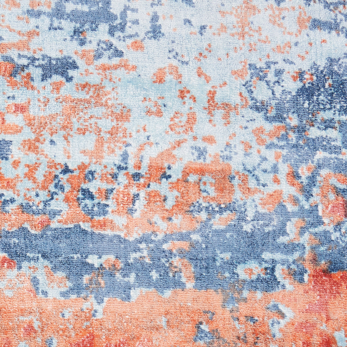 Safari Dreams KI374 Blue Brick Loomed Rug