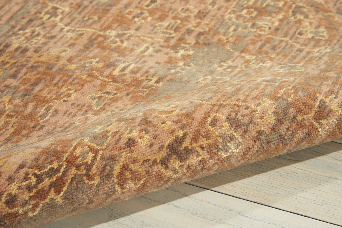 Silken Allure SLK14 Chocolate Loomed Rug