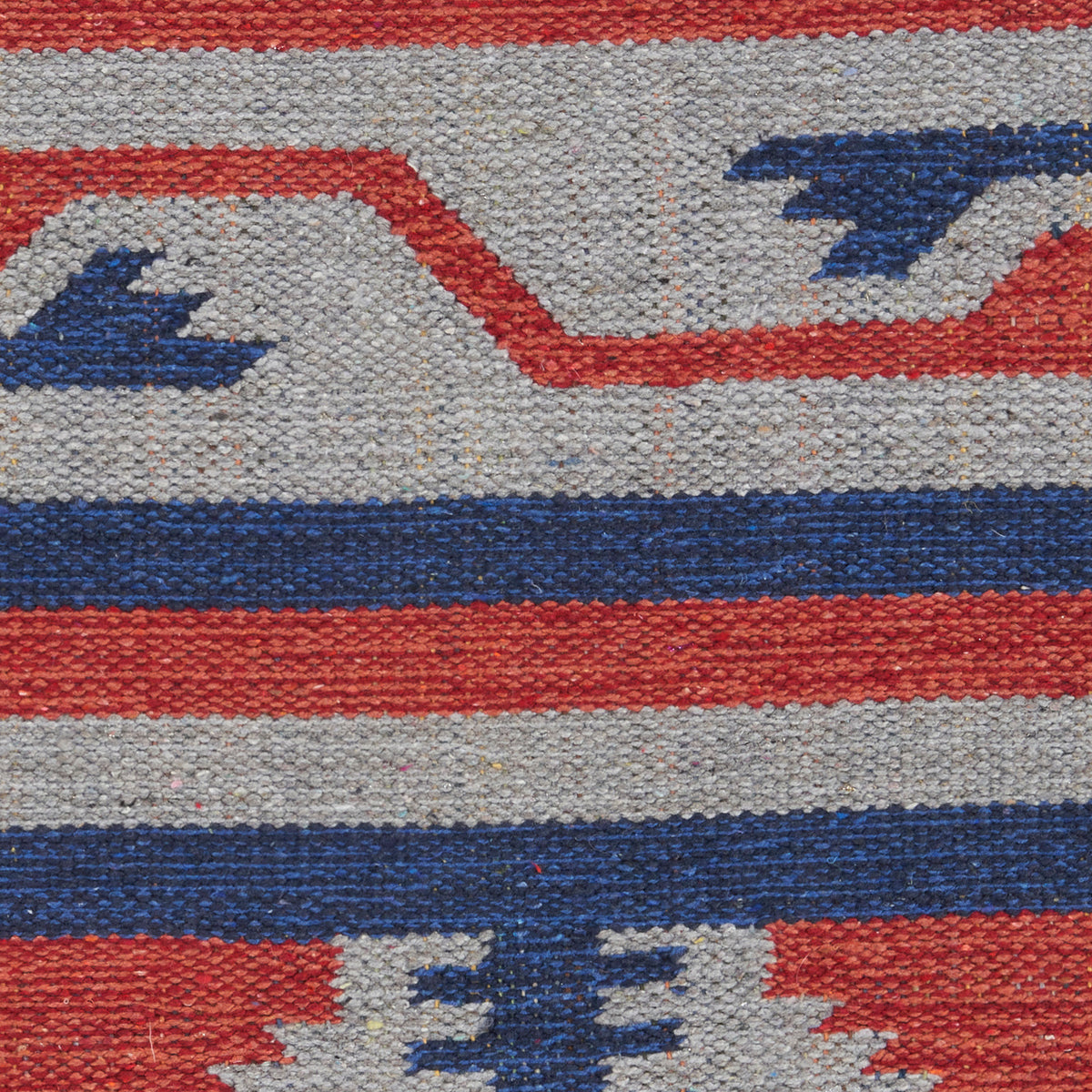 Baja BAJ03 Blue Red Woven Rug