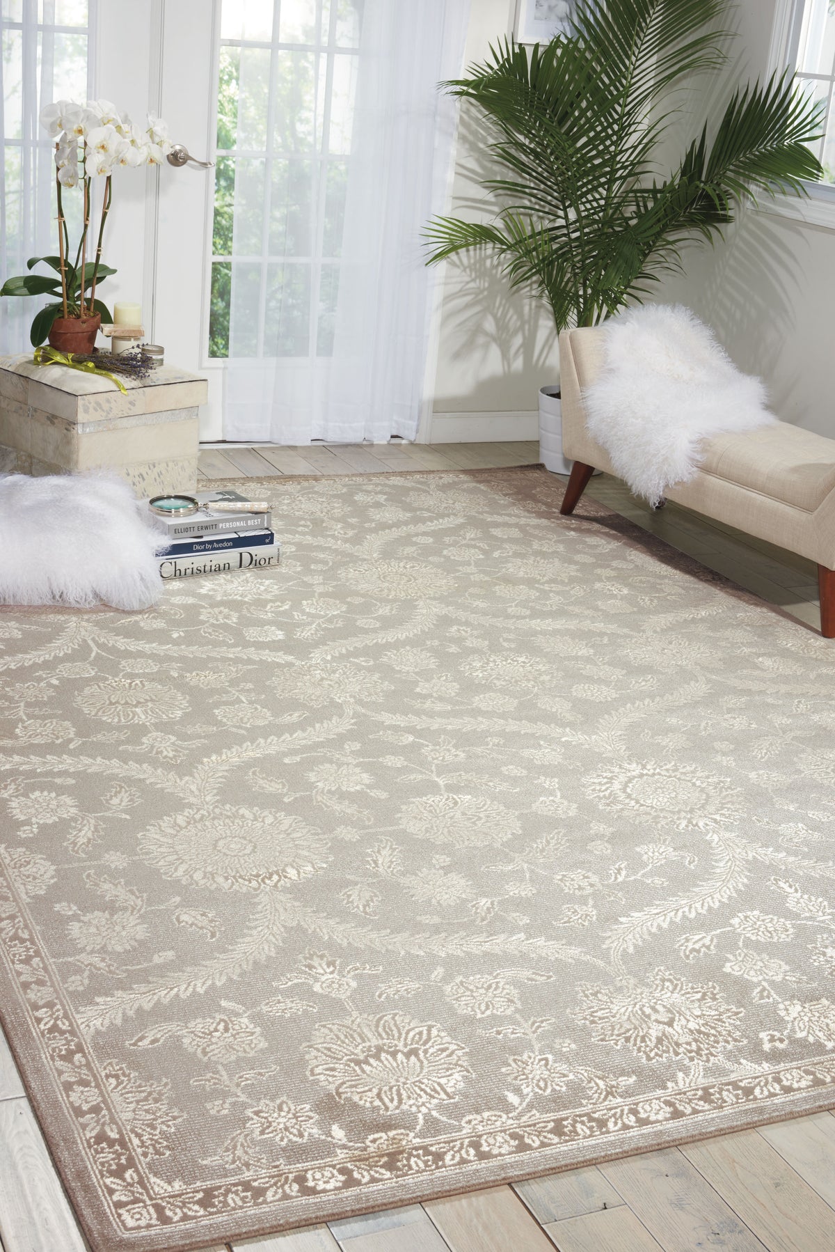 Luminance LUM04 Ironstone Loomed Rug