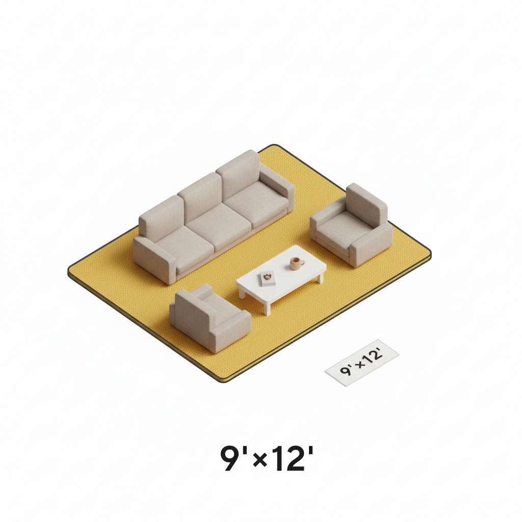 Pisa PSS-2346 9' x 12' Machine Woven Area Rug