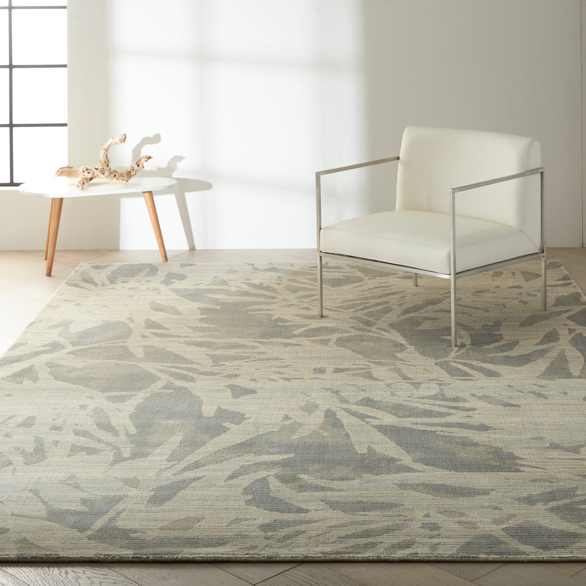 Calvin Klein Home Maya MAY07 Zinc/Paloma Loomed Rug