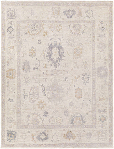 Medium Gray Hand Knotted 100% Recycled PET Yarn Traditional Rectangle Handmade rug, Indoor use only, no fringe, non-washable. runner also available