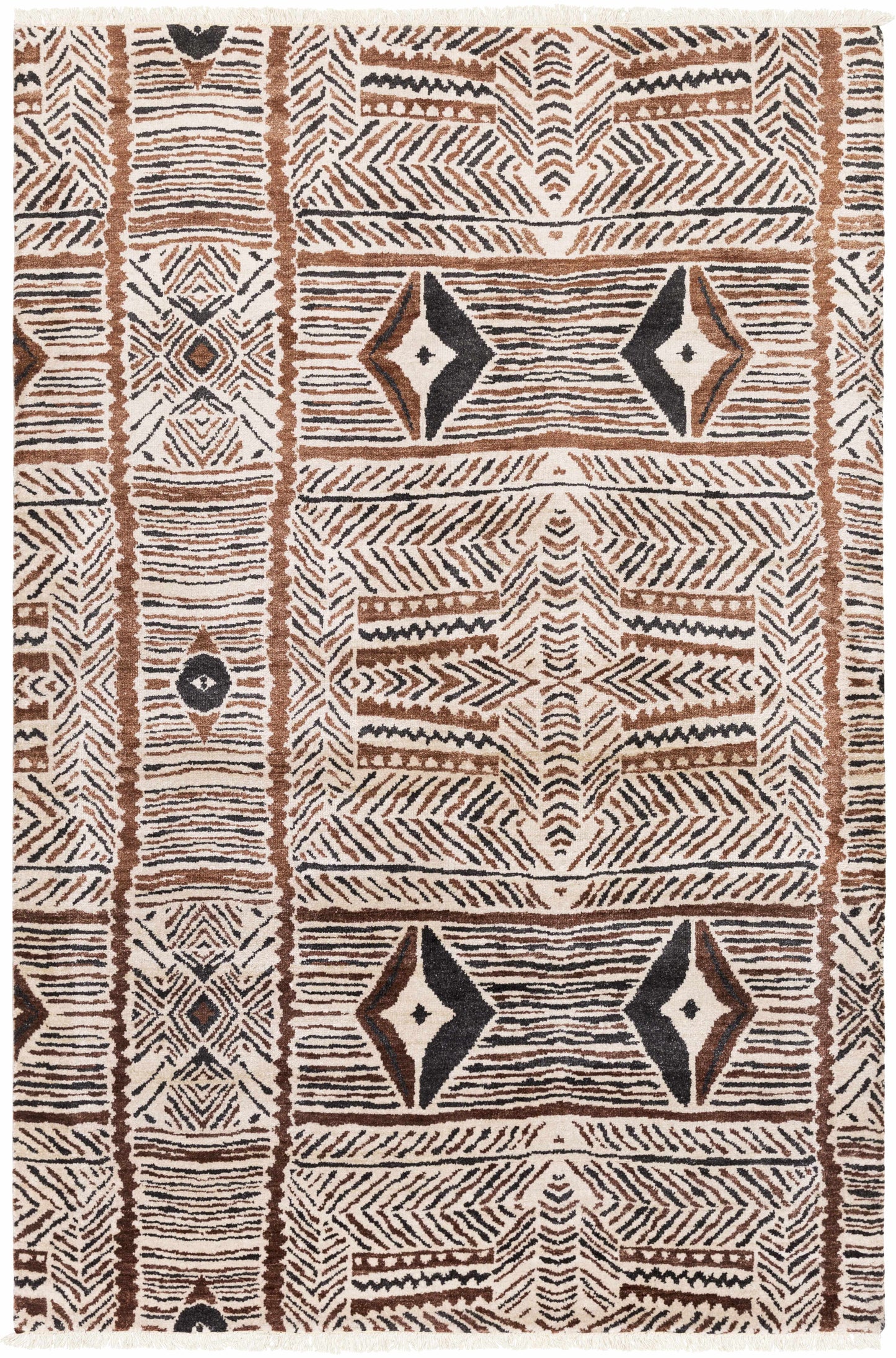 Zambia ZAM-1000 Hand Knotted Rug