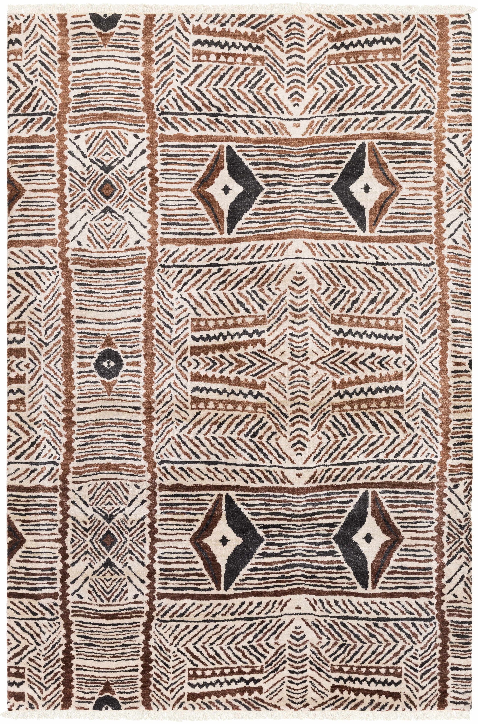 Zambia ZAM-1000 Hand Knotted Rug