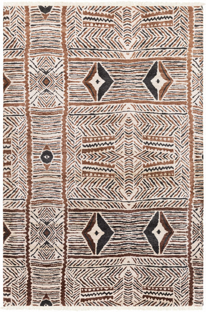 Zambia ZAM-1000 Hand Knotted Rug