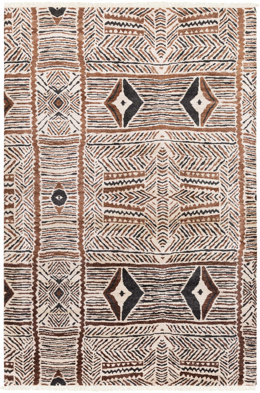 Zambia ZAM-1000 Hand Knotted Rug
