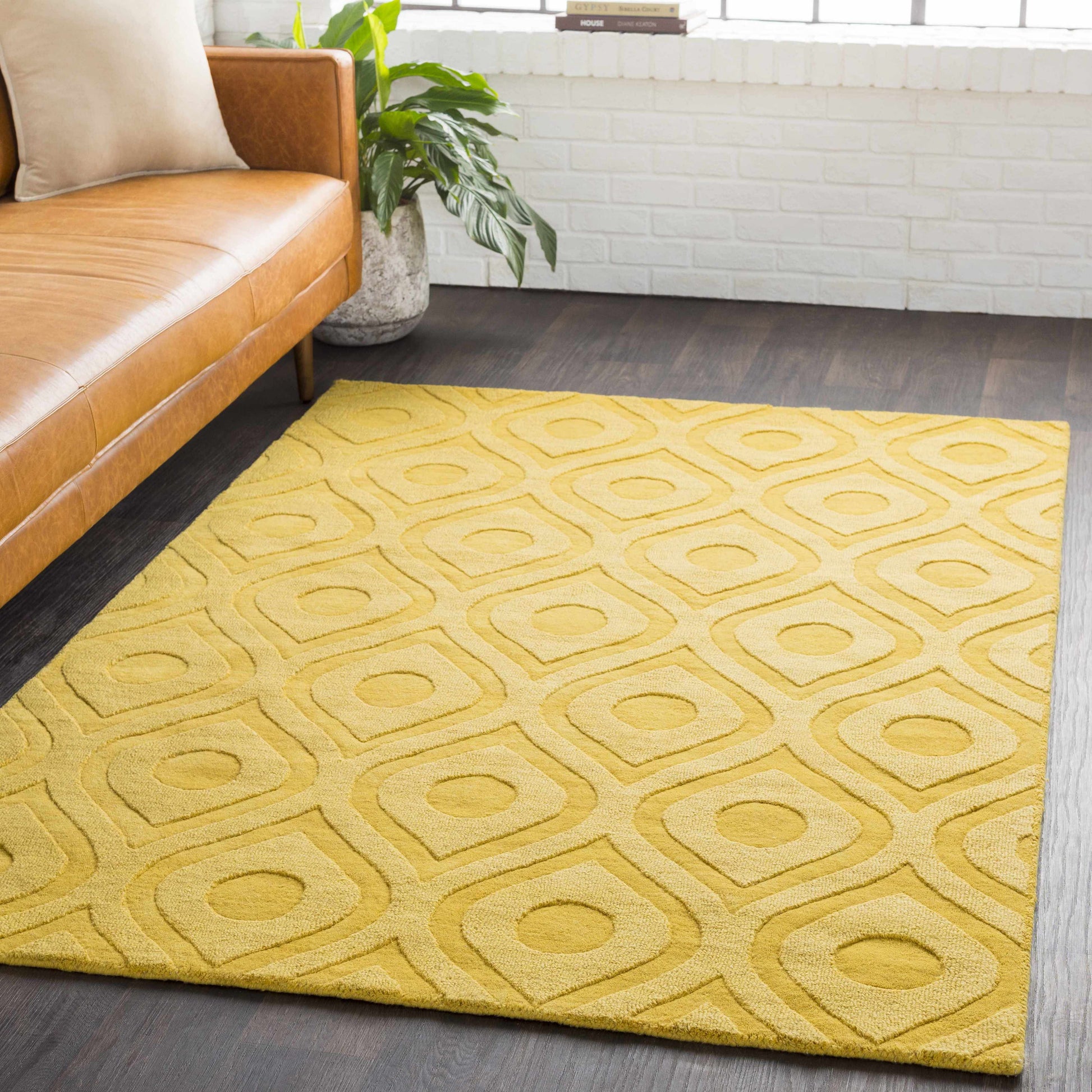 Central Park AWHP-4007 Hand Loomed Rug
