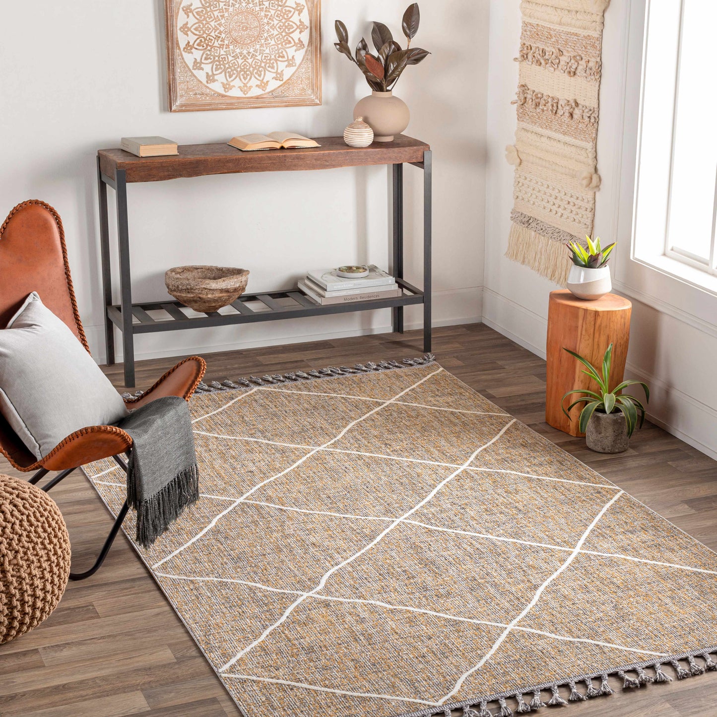 Palermo PLR-2303 Machine Woven Rug