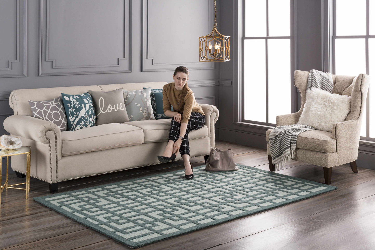 Marigold MRG-6035 Hand Tufted Rug