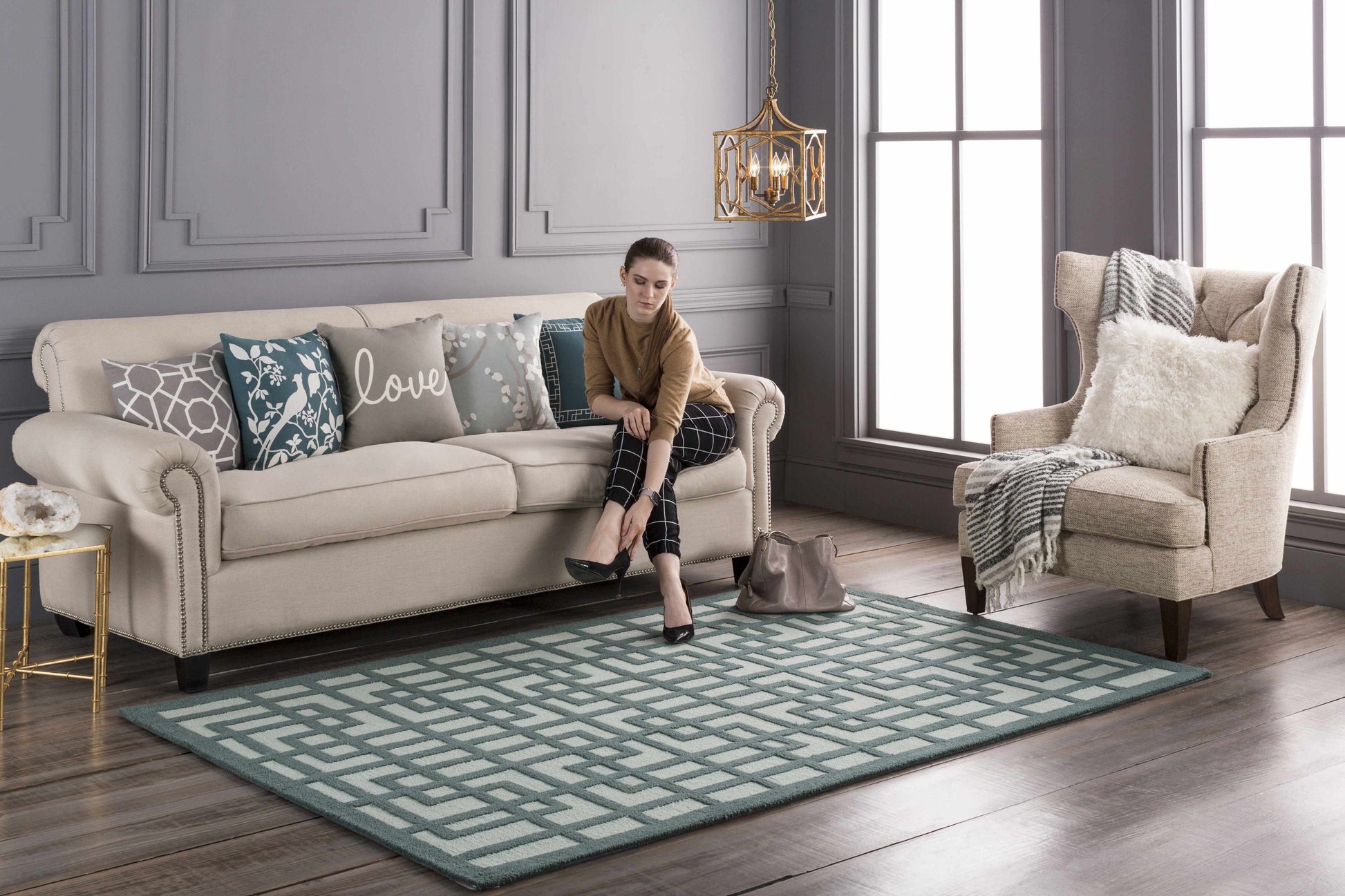 Marigold MRG-6035 Hand Tufted Rug