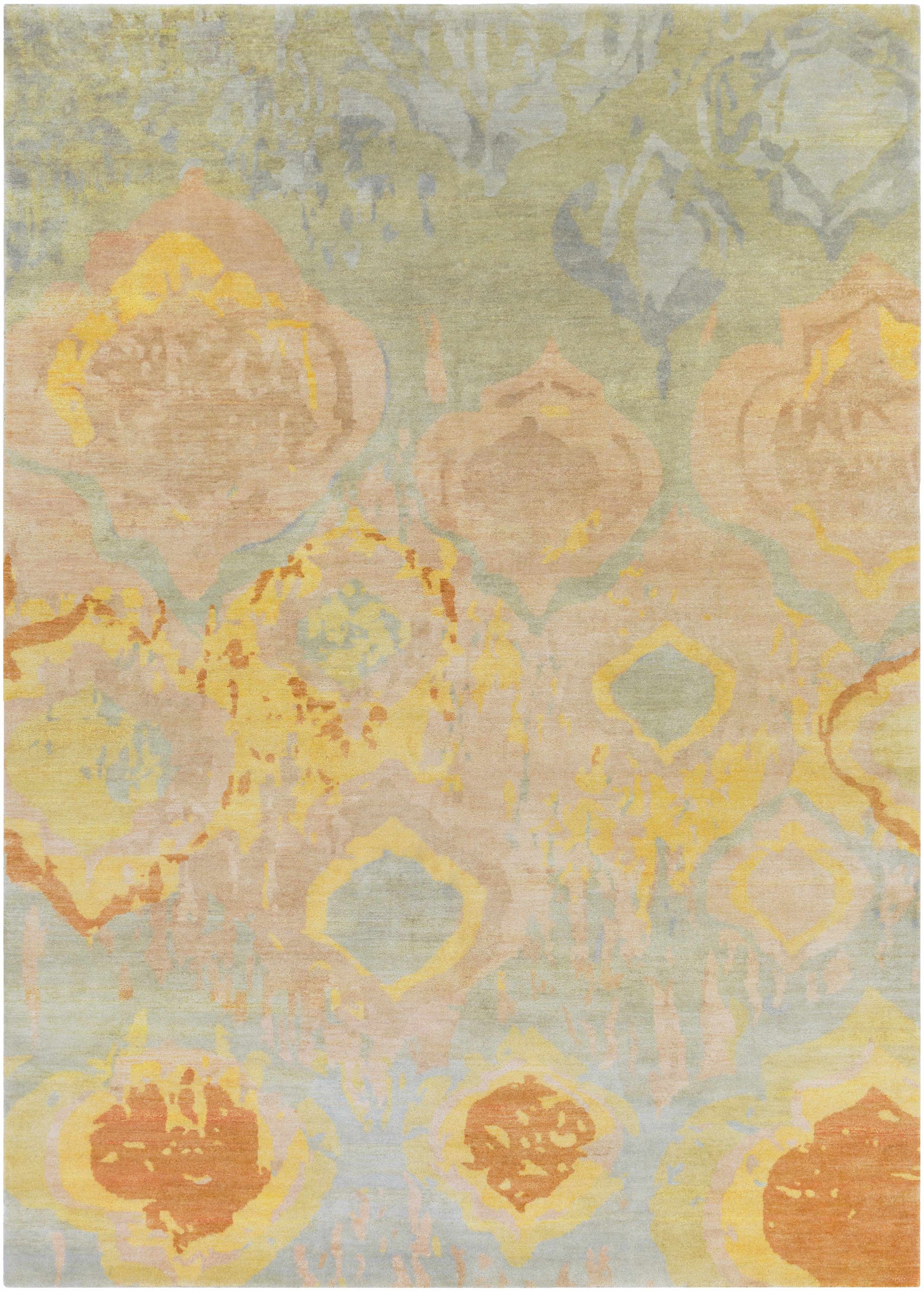 Watercolor WAT-5007 Hand Knotted Rug