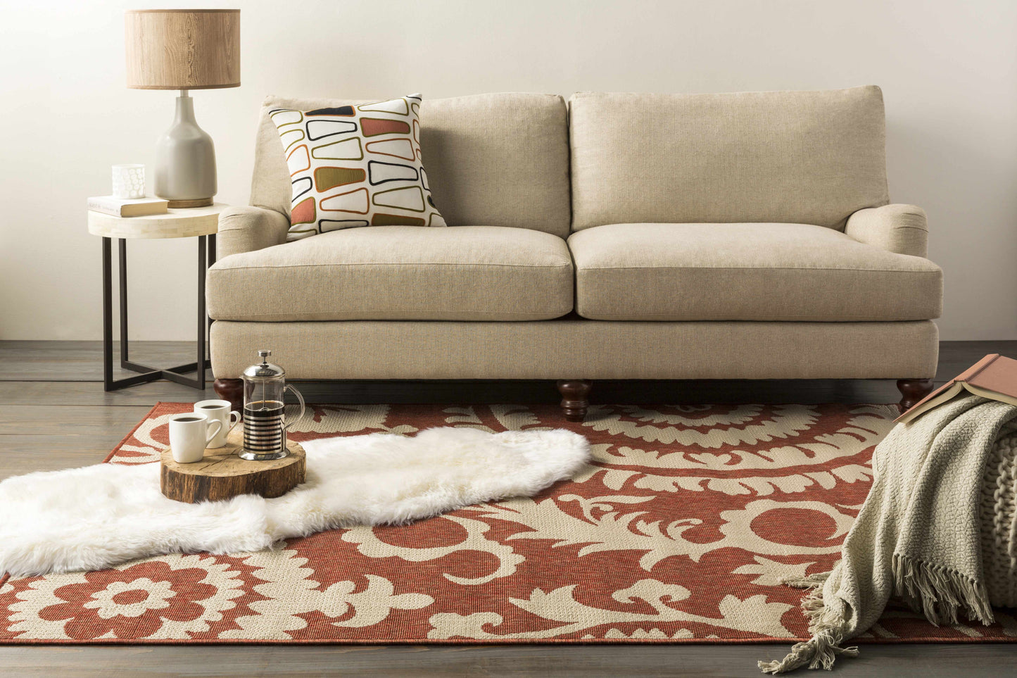 Alfresco ALF-9613 Machine Woven Rug