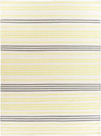 Light Beige Hand Woven 100% Wool Cottage Rectangle Handmade rug, Indoor use only, no fringe, non-washable.