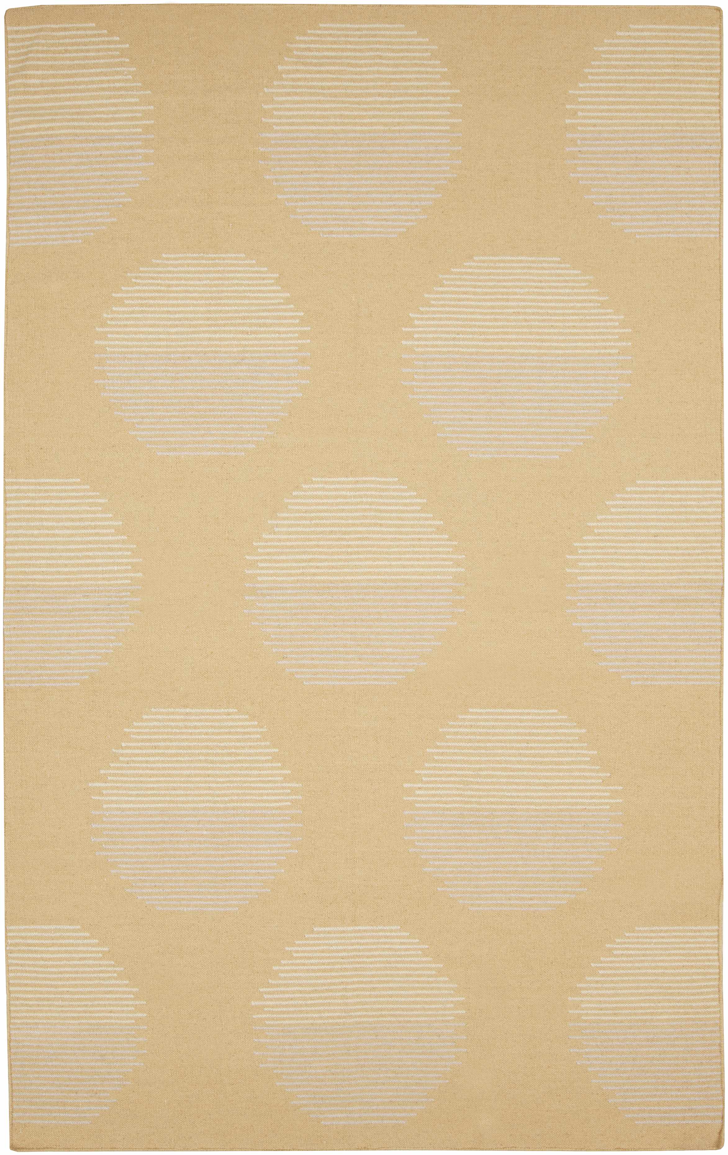 Mustard Hand Woven 100% Wool Modern Rectangle Handmade rug, Indoor use only, no fringe, non-washable. runner also available