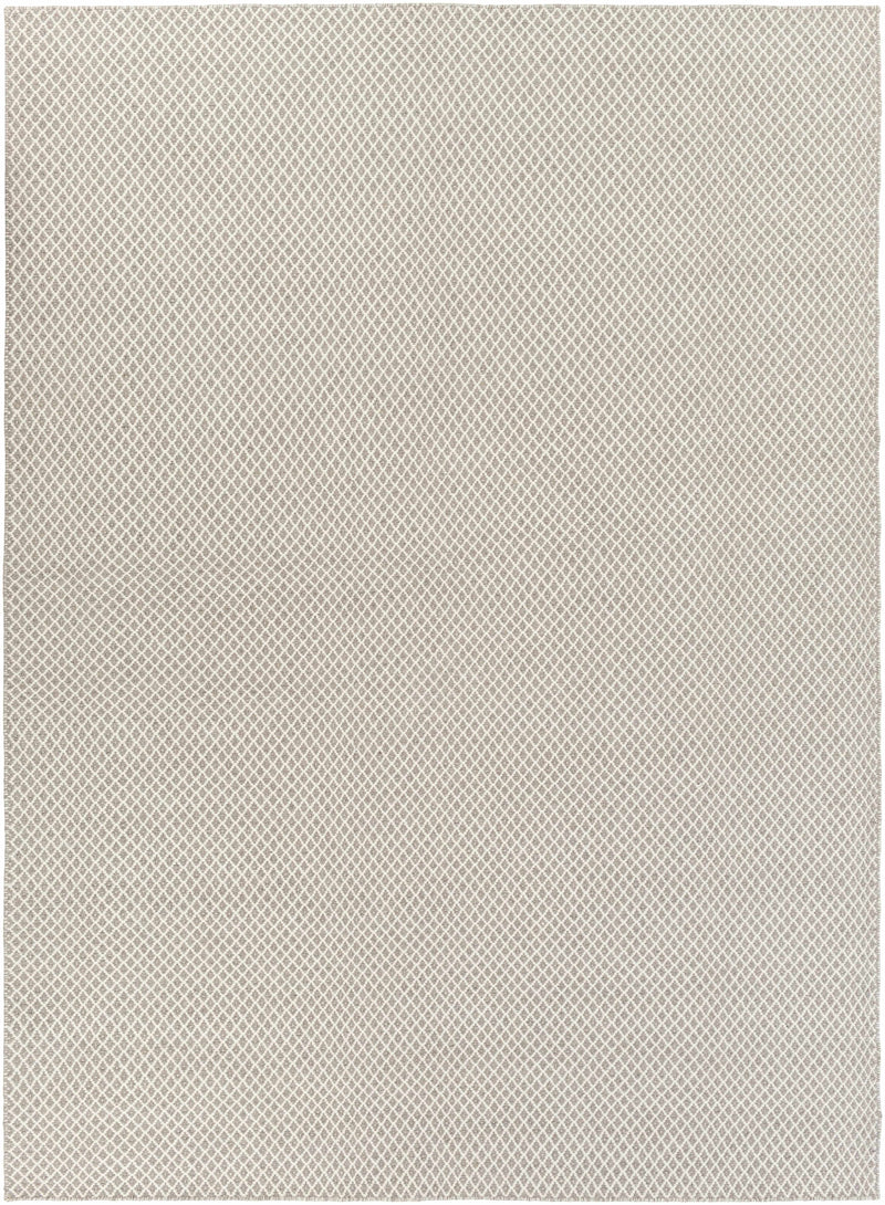 Gray Hand Woven 100% Wool Cottage Rectangle Handmade rug, Indoor use only, no fringe, non-washable. runner also available