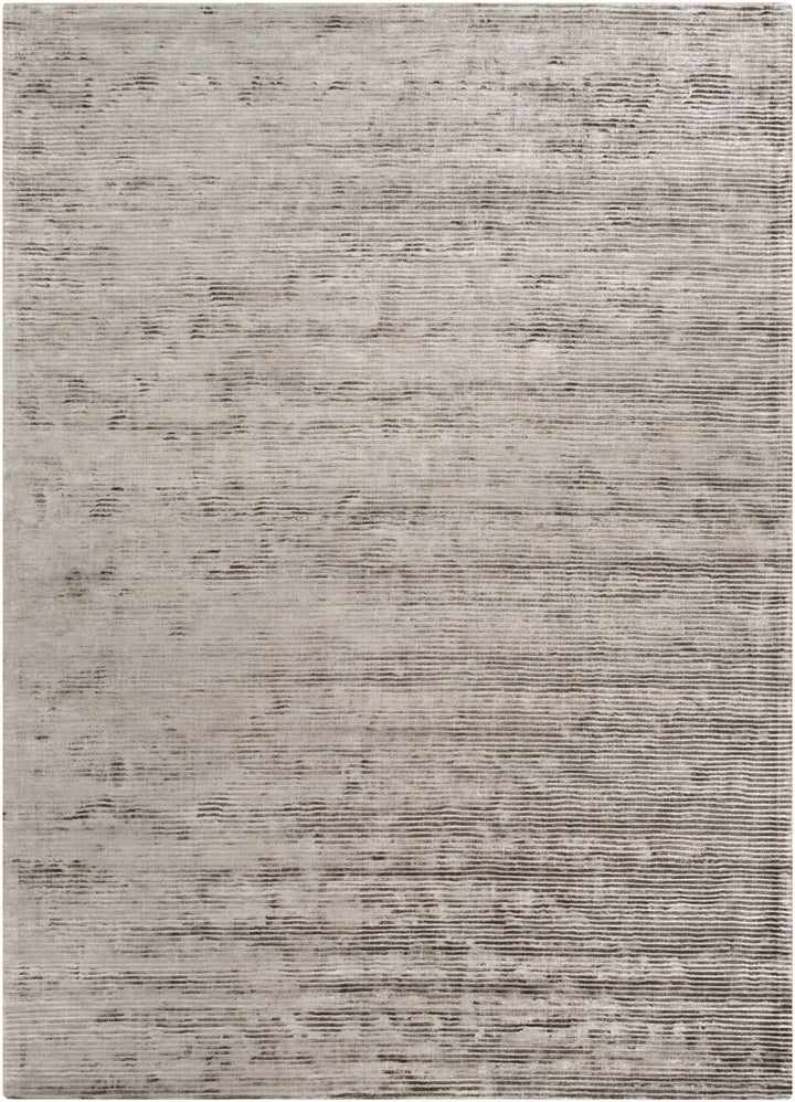 Beige Hand Loomed 100% Viscose Modern Rectangle Handmade rug, Indoor use only, no fringe, non-washable. runner also available