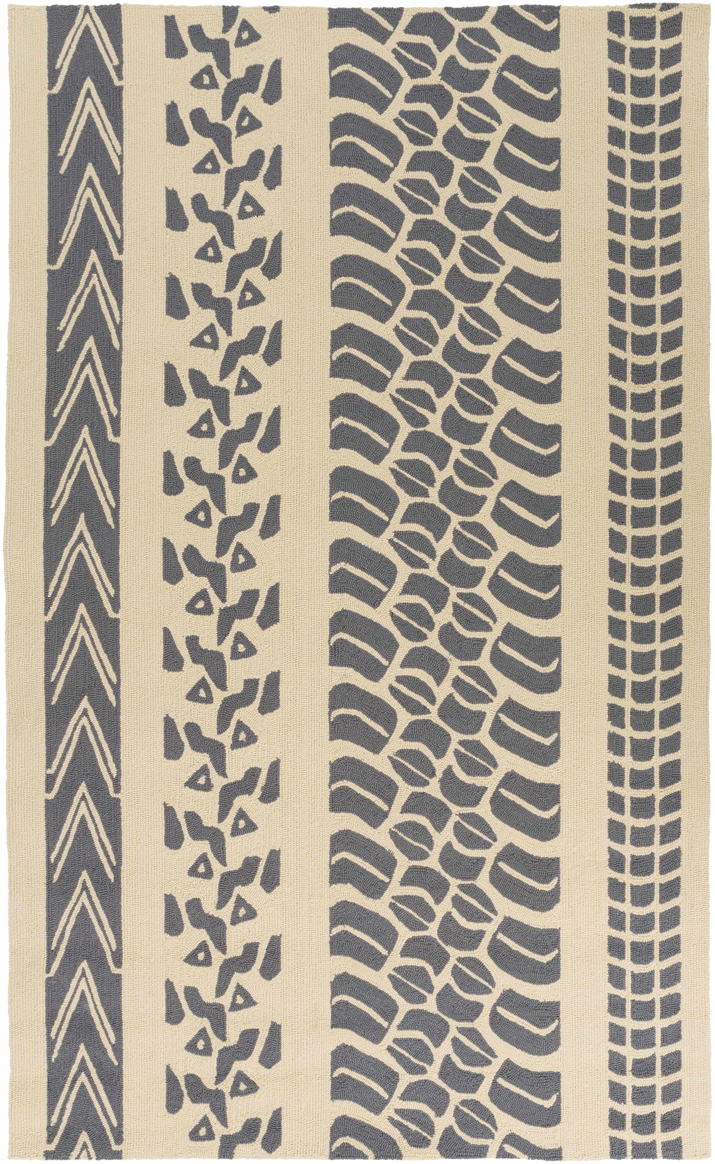 Pandemonium PDM-1008 Hand Hooked Rug