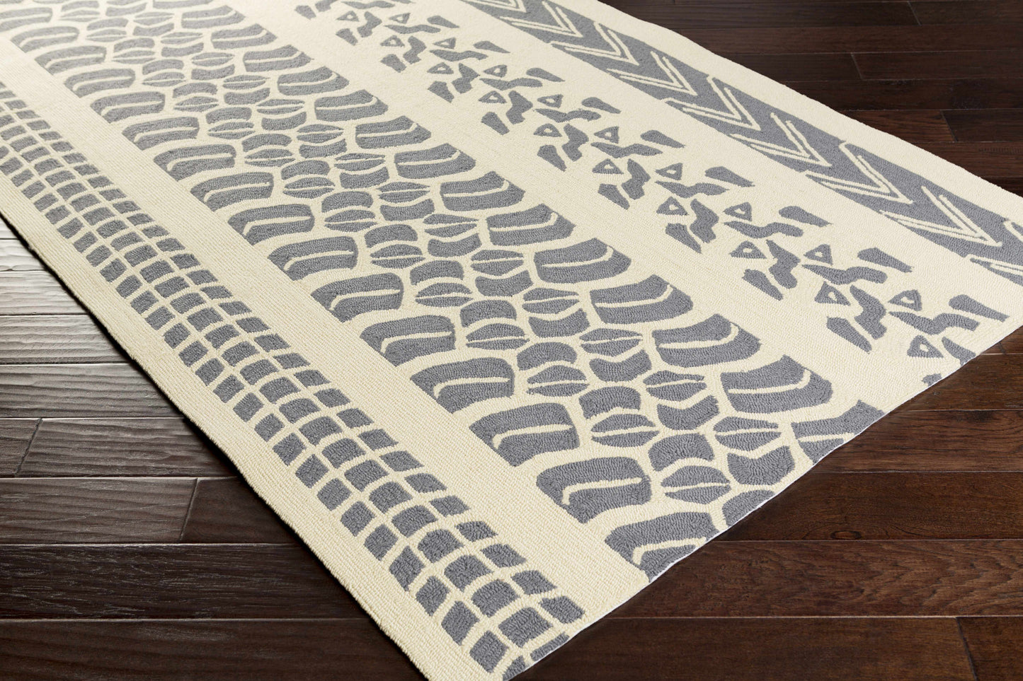 Pandemonium PDM-1008 Hand Hooked Rug