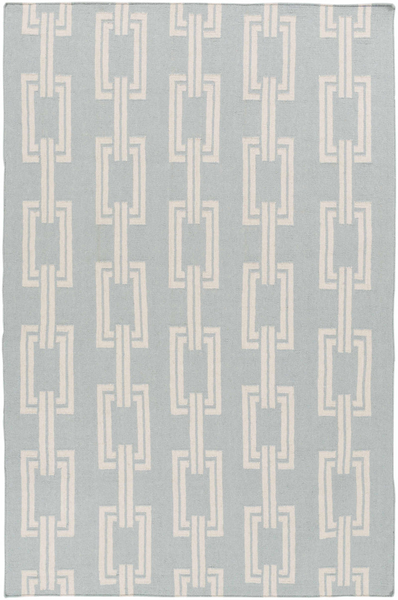 Beige Hand Woven 100% Wool Modern Rectangle Handmade rug, Indoor use only, no fringe, non-washable.