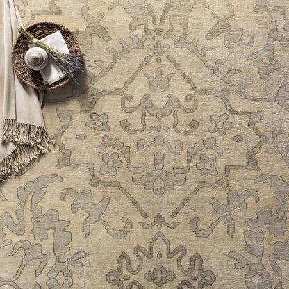 Hillcrest HIL-9040 Hand Knotted Rug