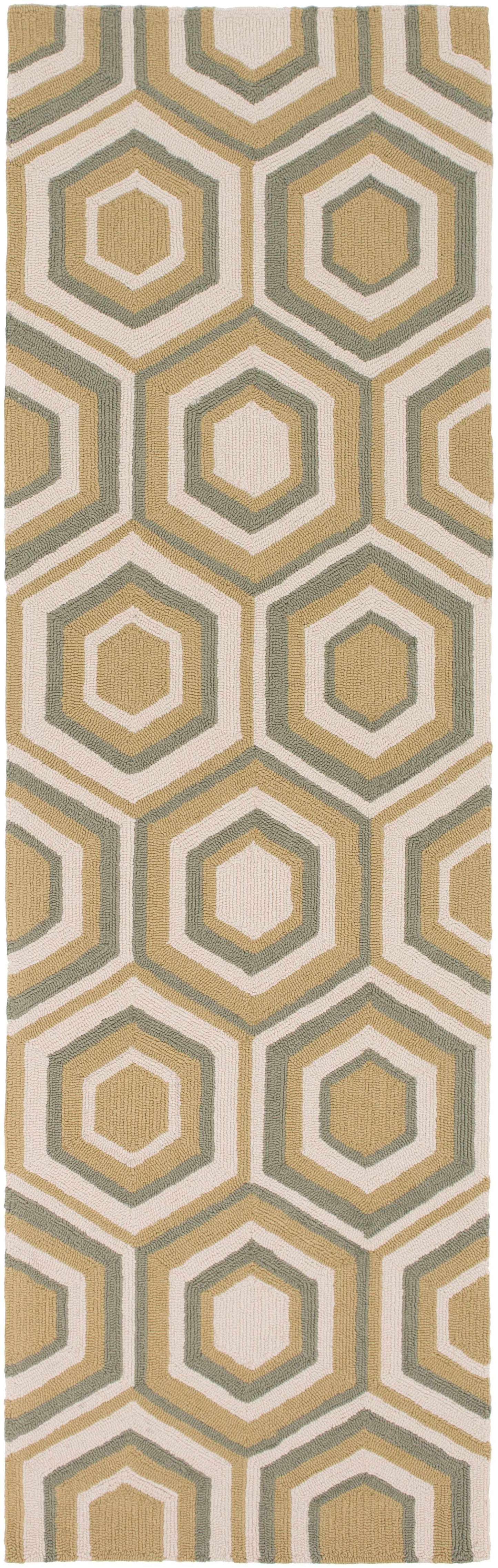 Rain RAI-1225 Hand Hooked Rug